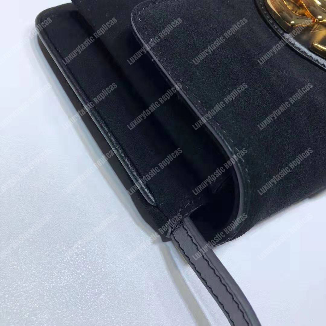 G*u*i arli small shoulder bag black