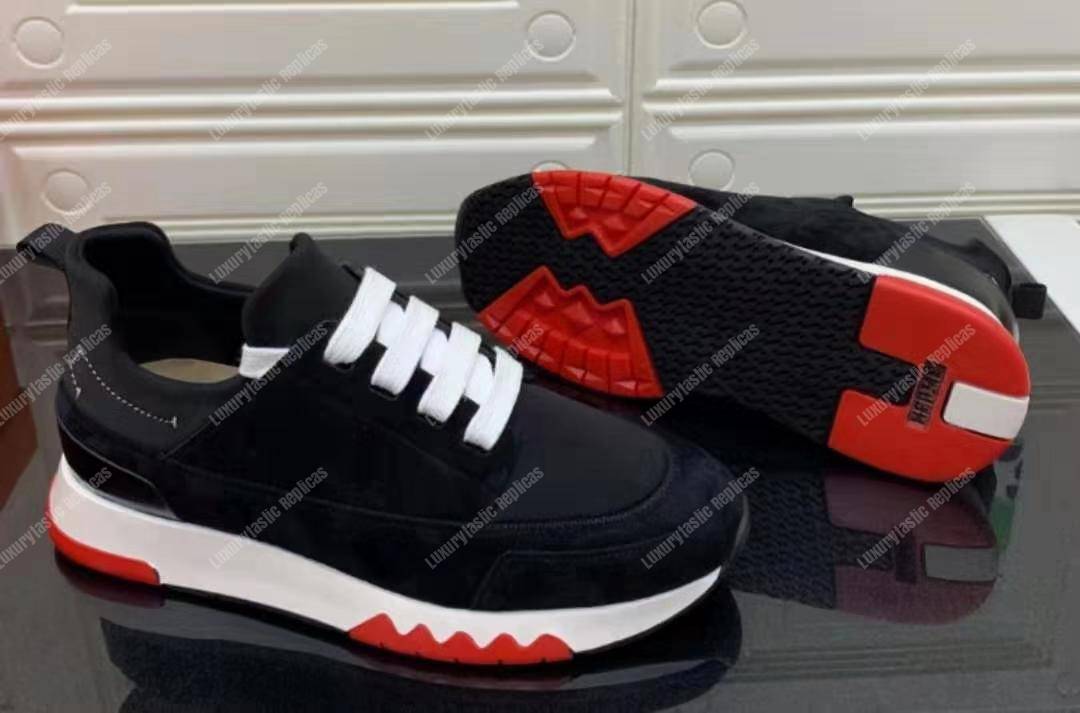 H**mes stadium sneaker noir