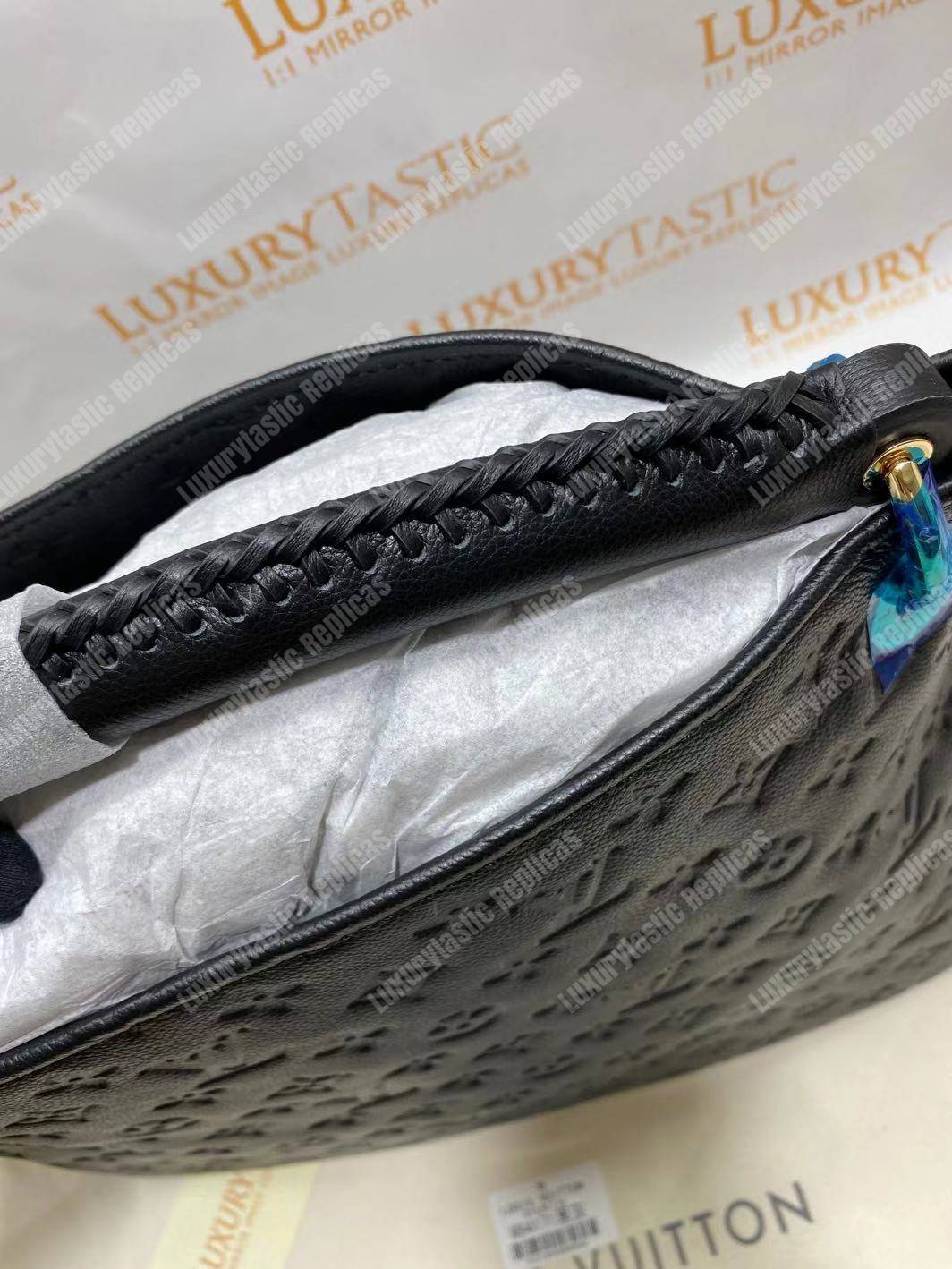 LV Artsy MM Monogram Empreinte Leather Noir