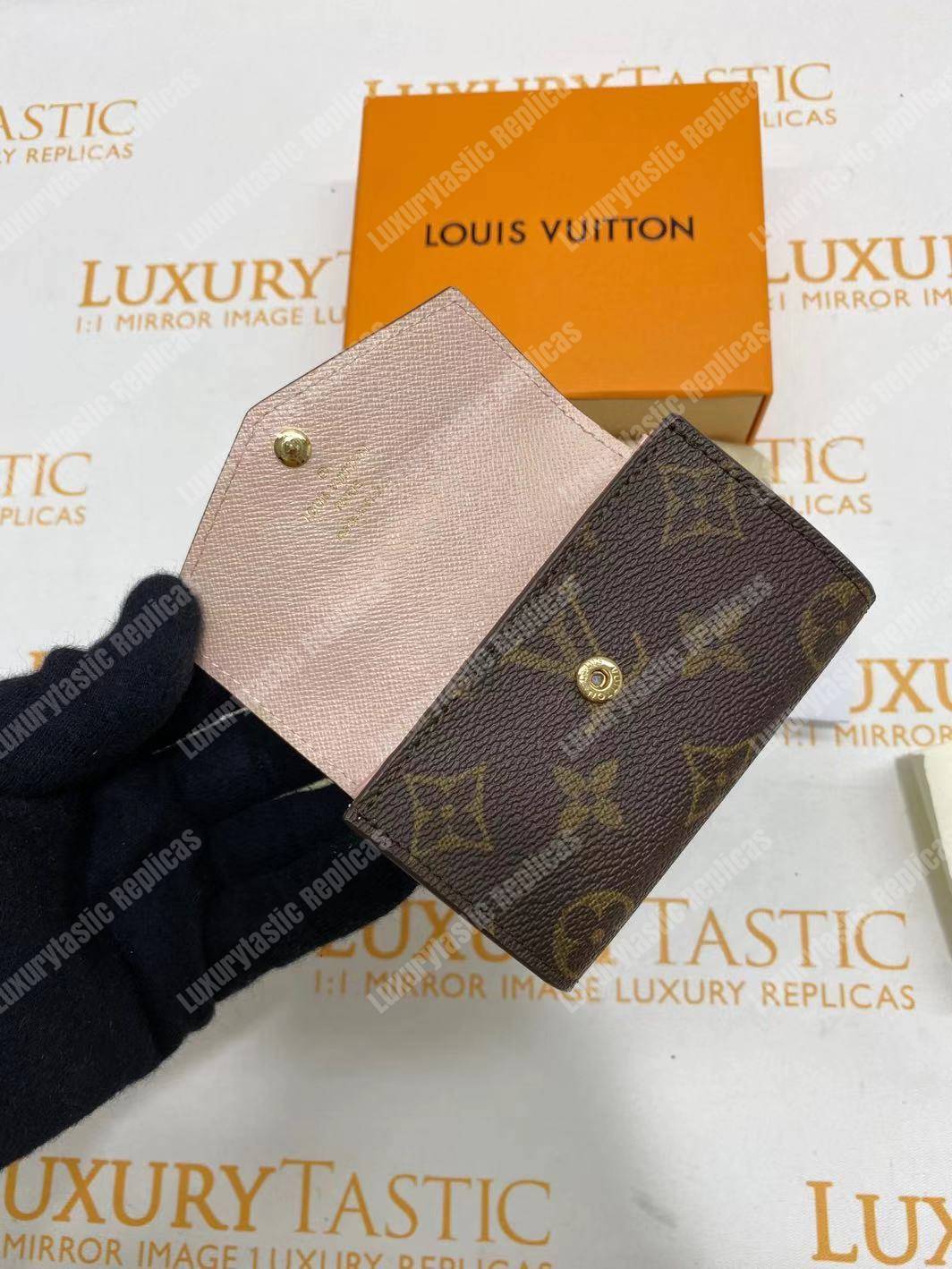 LV Sarah Multicartes Rose Ballerine Pink