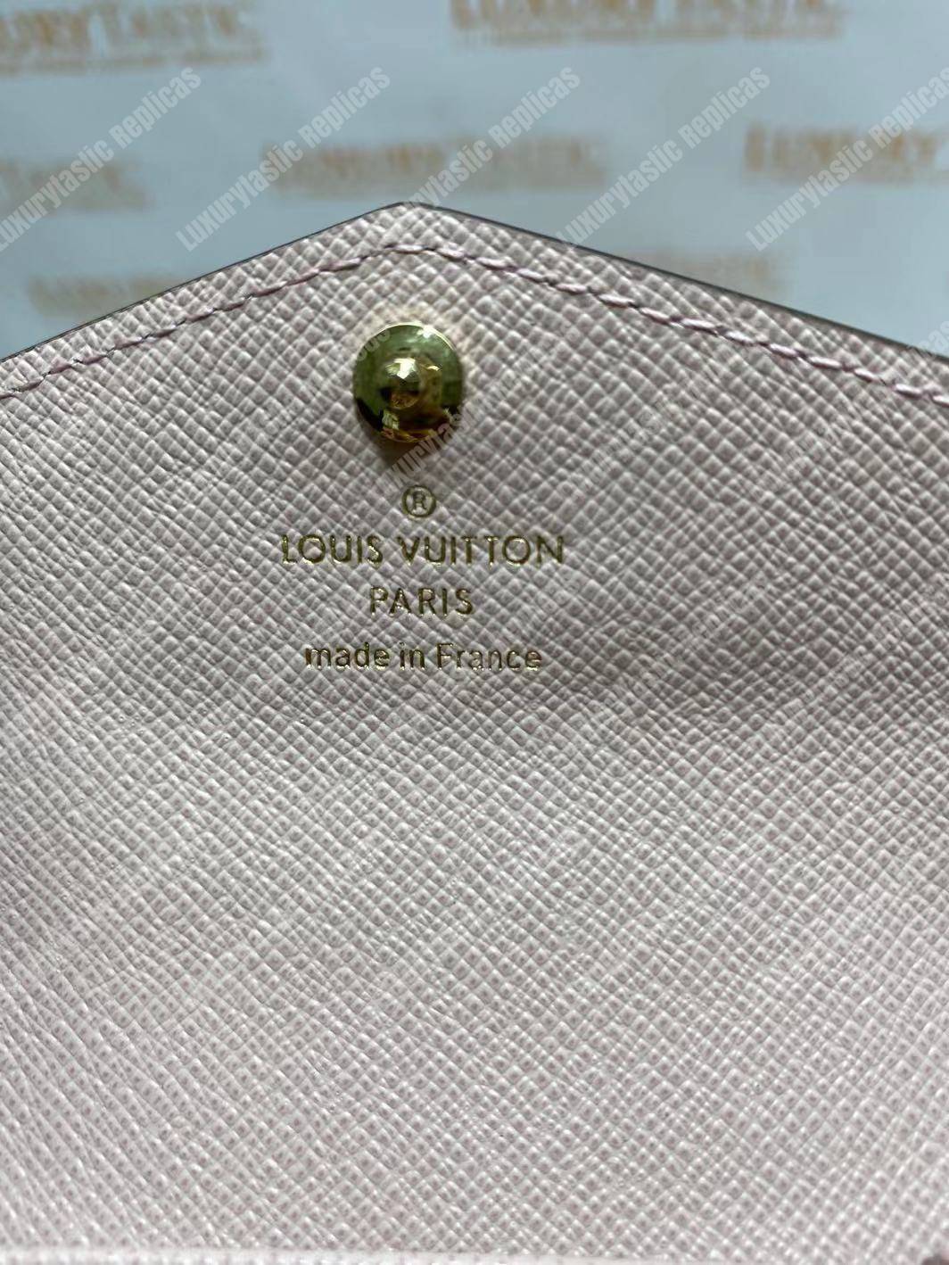 LV Sarah Multicartes Rose Ballerine Pink