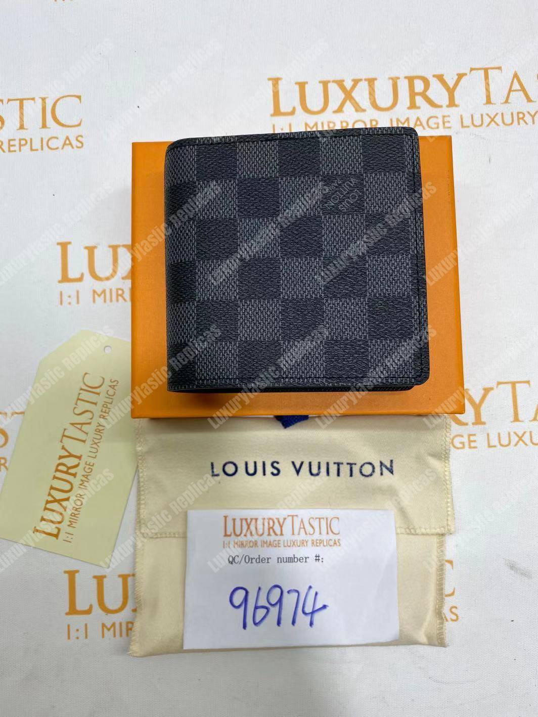 LV Marco Damier Graphite Wallet