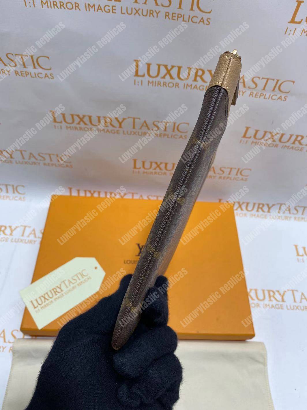 LV Daily Pouch Monogram Sesame