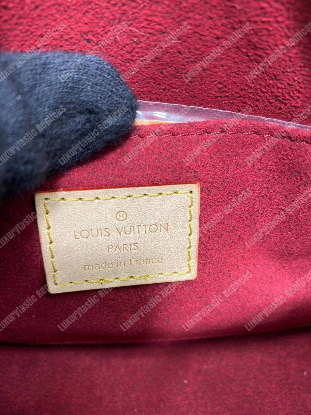 LV Multicolor Cosmetic Pouch GM White