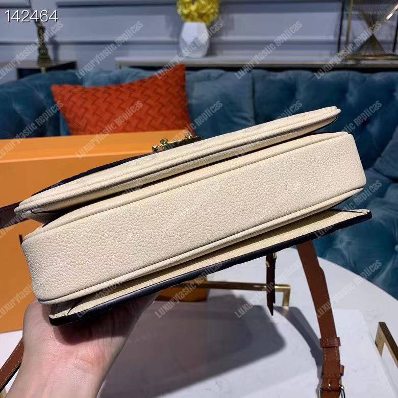 LV Pochette Metis Monogram Empreinte Crème Beige