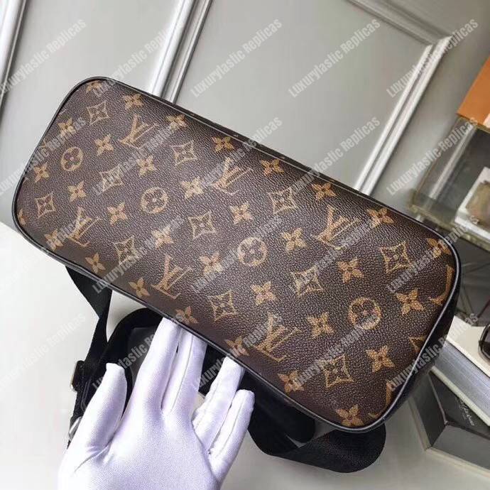 LV Macassar Canvas Palk Backpack Monogram Canvas