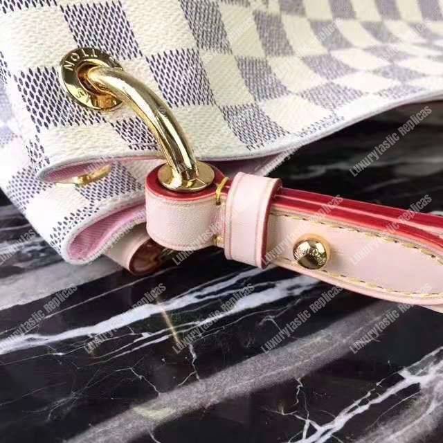 LV Graceful PM Damier Azur Rose Ballerine