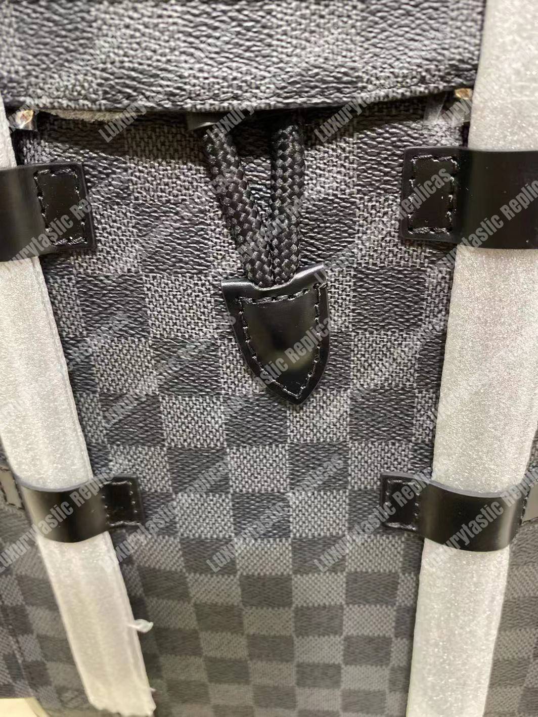 LV Christopher Backpack PM Damier Graphite