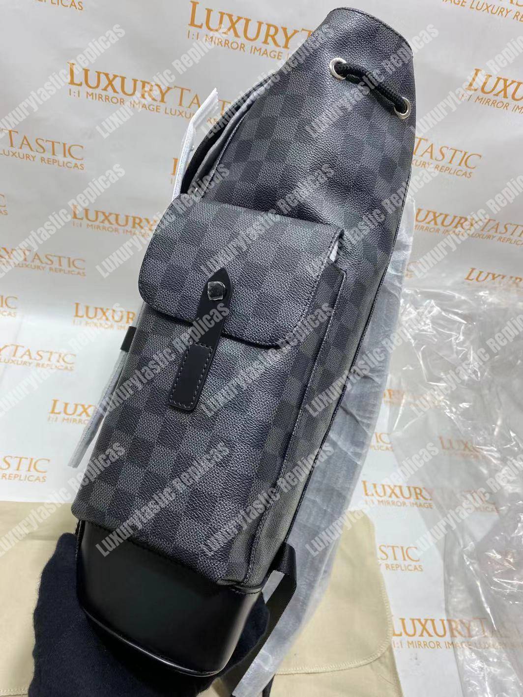 LV Christopher Backpack PM Damier Graphite