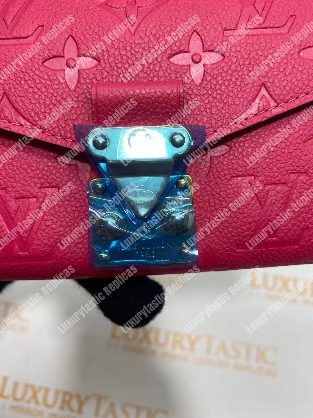 LV Metis Wallet Monogram Empreinte Leather Freesia
