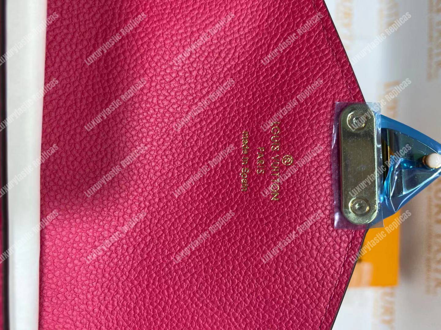 LV Metis Wallet Monogram Empreinte Leather Freesia