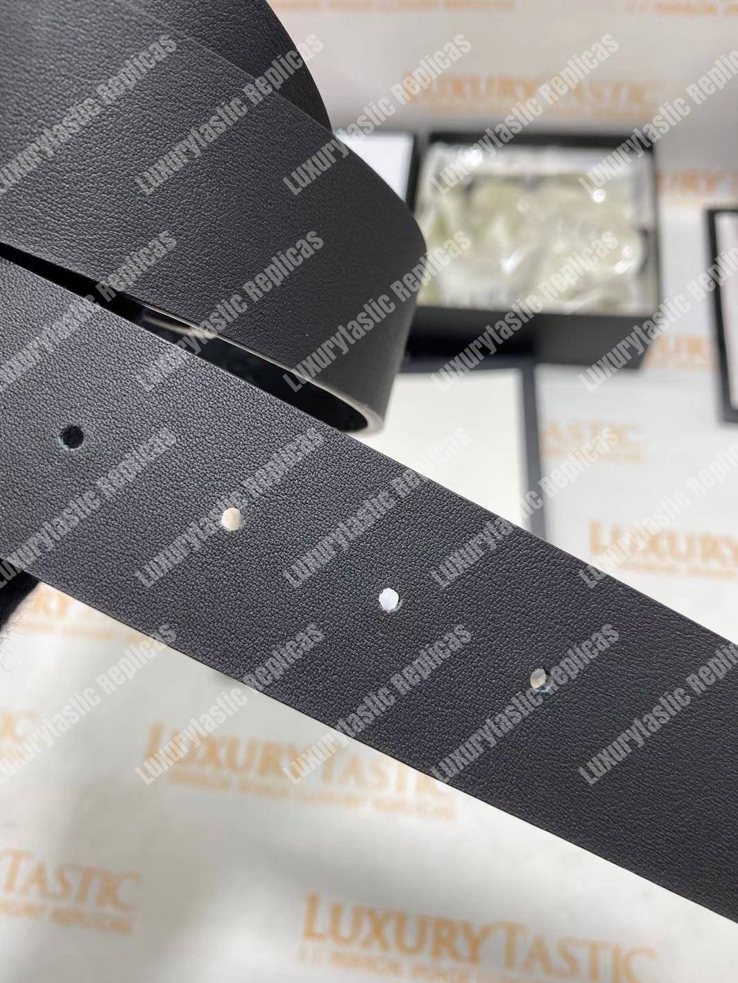 G*u*i signature leather belt