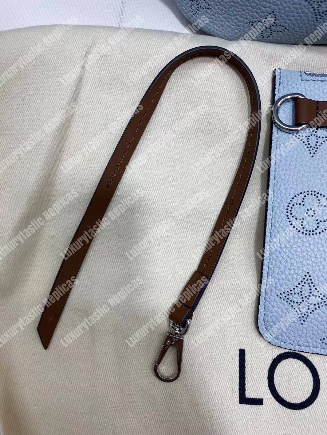 LV Girolata Handbag Mahina Bleu Horizon Pumpkin