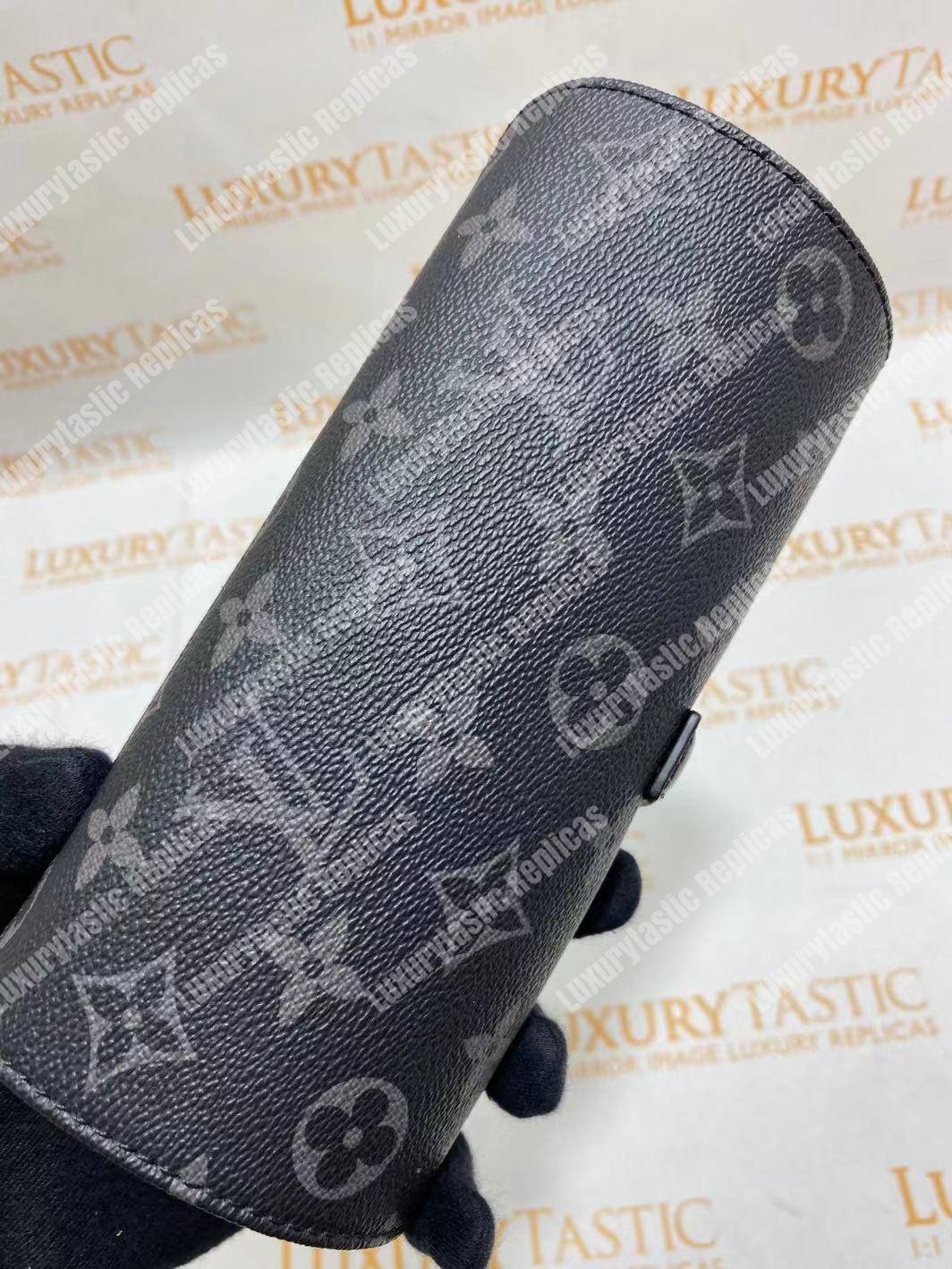 LV 3 Watch Case Monogram Eclipse