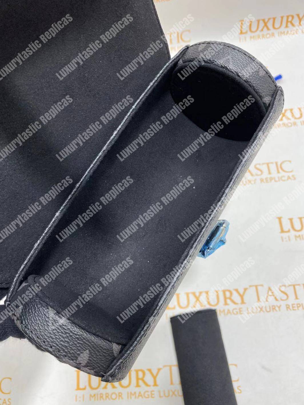 LV 3 Watch Case Monogram Eclipse
