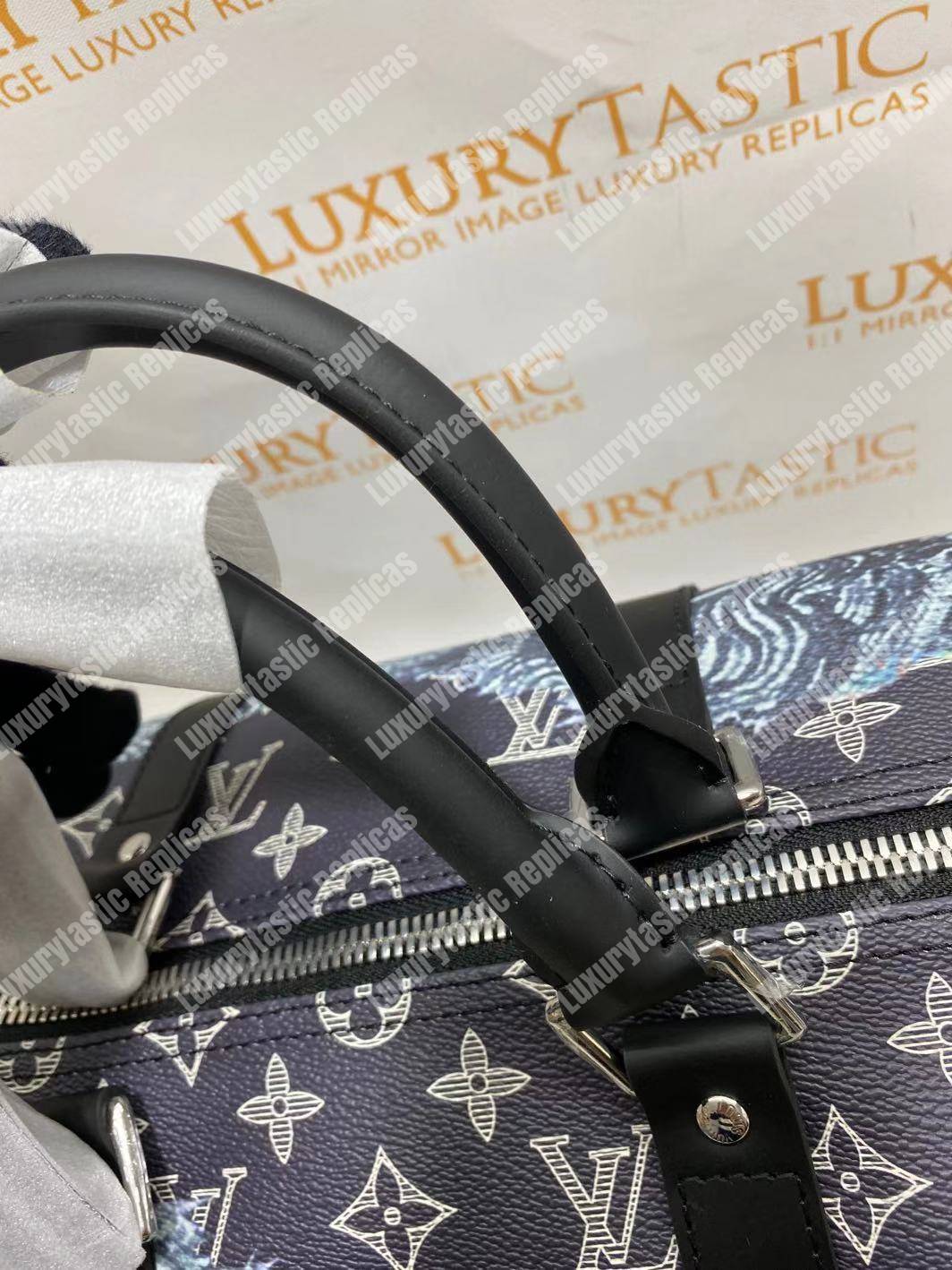 LV Keepall 45 Bandouliere Duffel Bag Monogram Canvas 2017