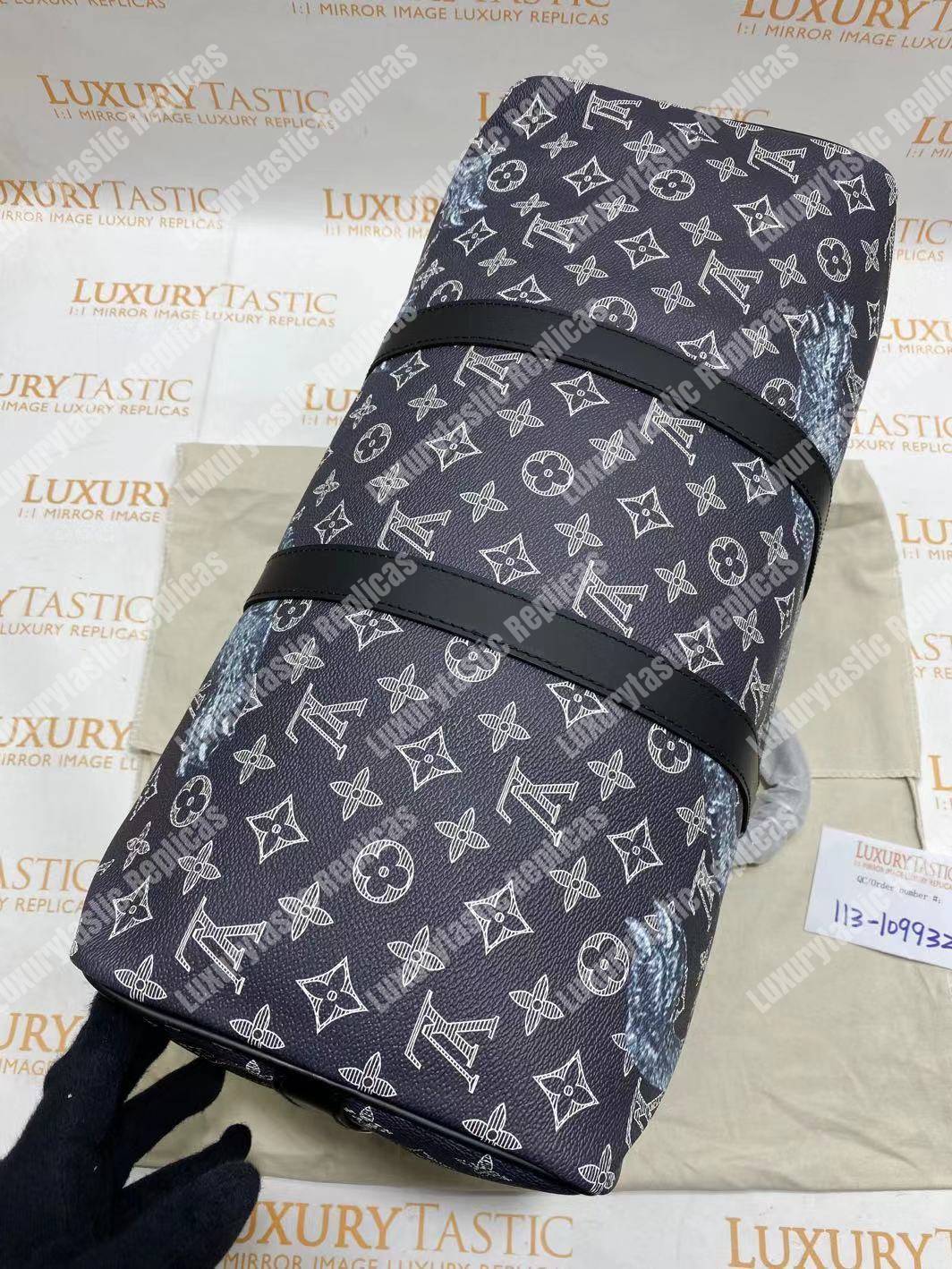 LV Keepall 45 Bandouliere Duffel Bag Monogram Canvas 2017