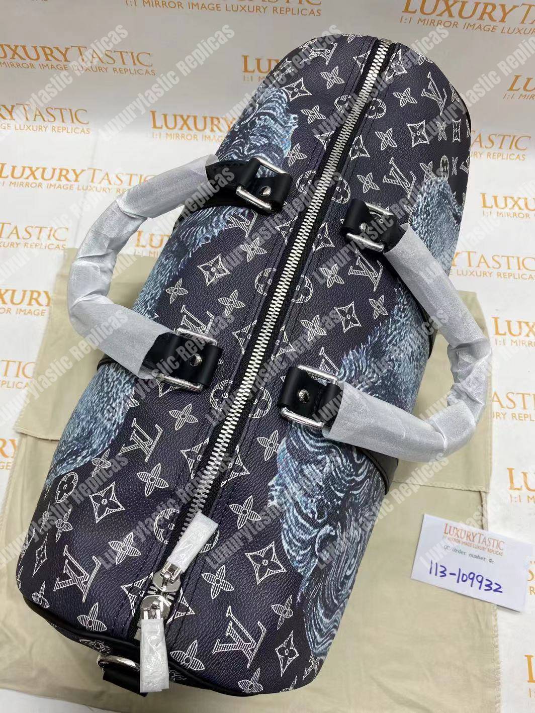 LV Keepall 45 Bandouliere Duffel Bag Monogram Canvas 2017