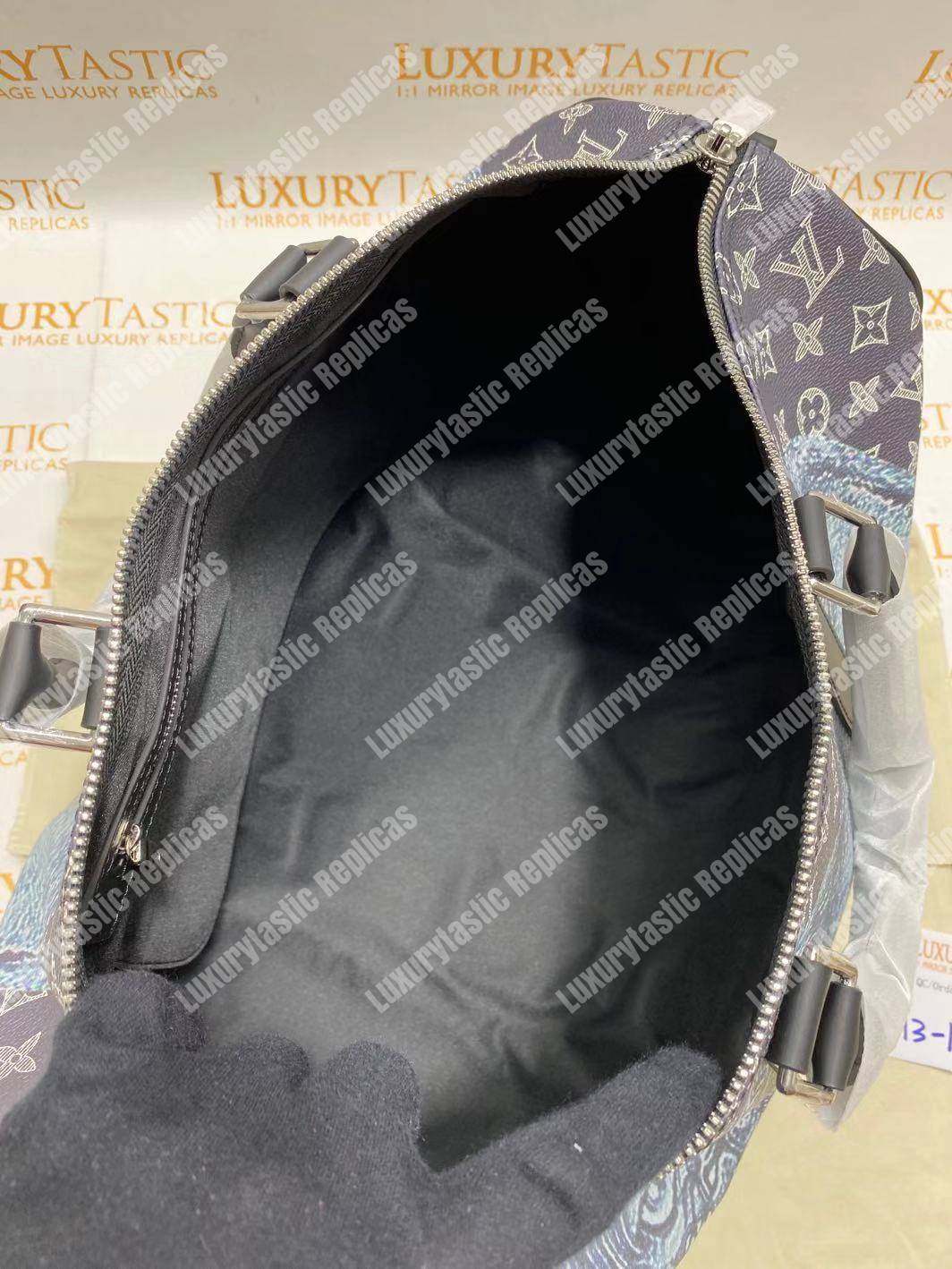 LV Keepall 45 Bandouliere Duffel Bag Monogram Canvas 2017