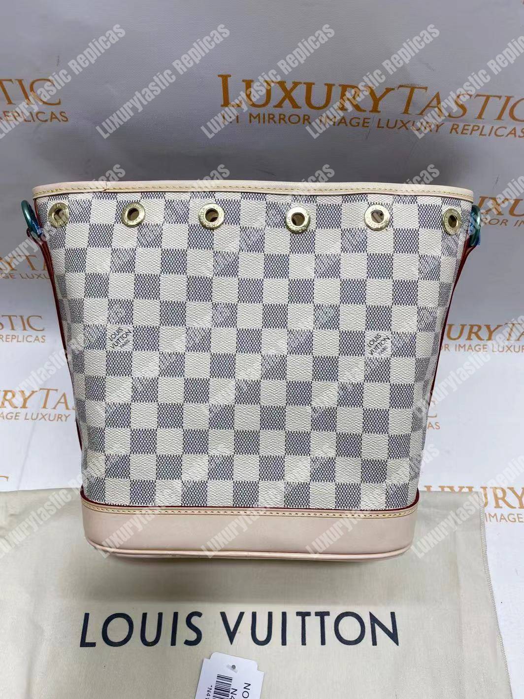LV Noe BB Damier Azur Canvas