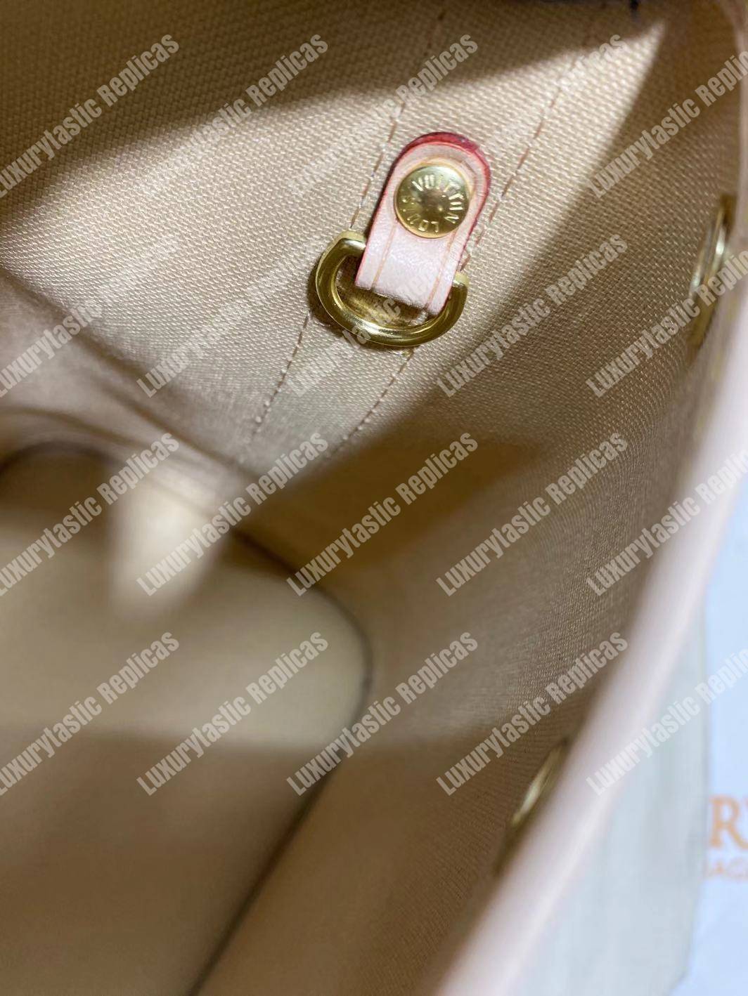 LV Noe BB Damier Azur Canvas