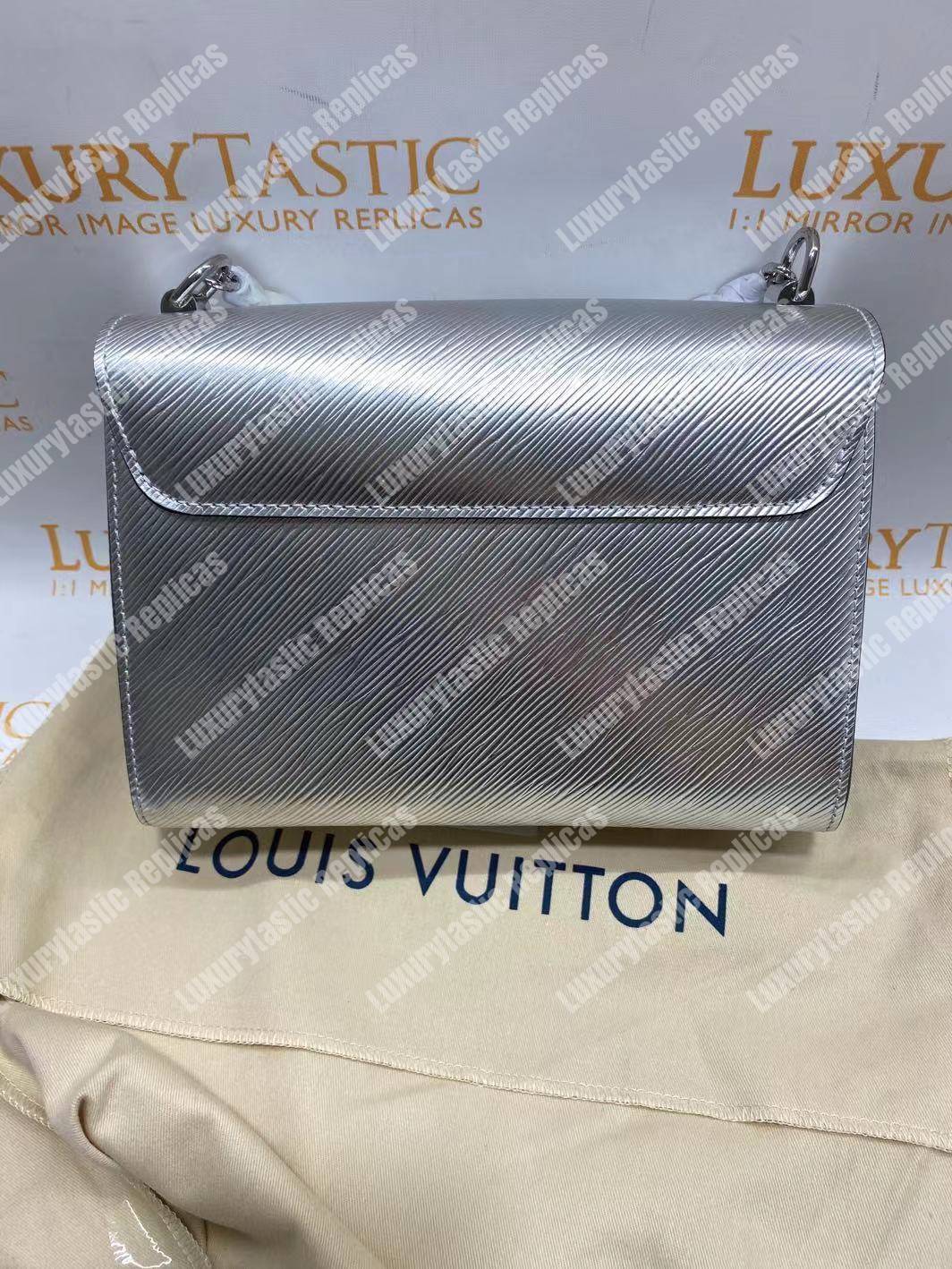 LV Twist MM Argento Silver