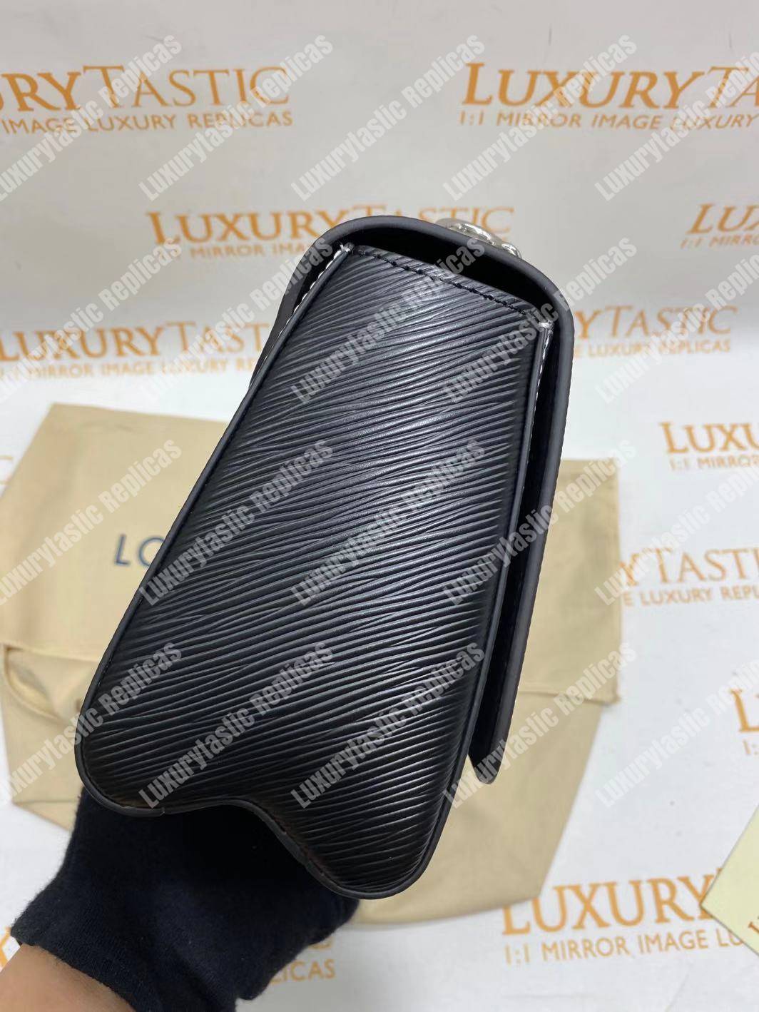 LV Twist MM Argento Silver