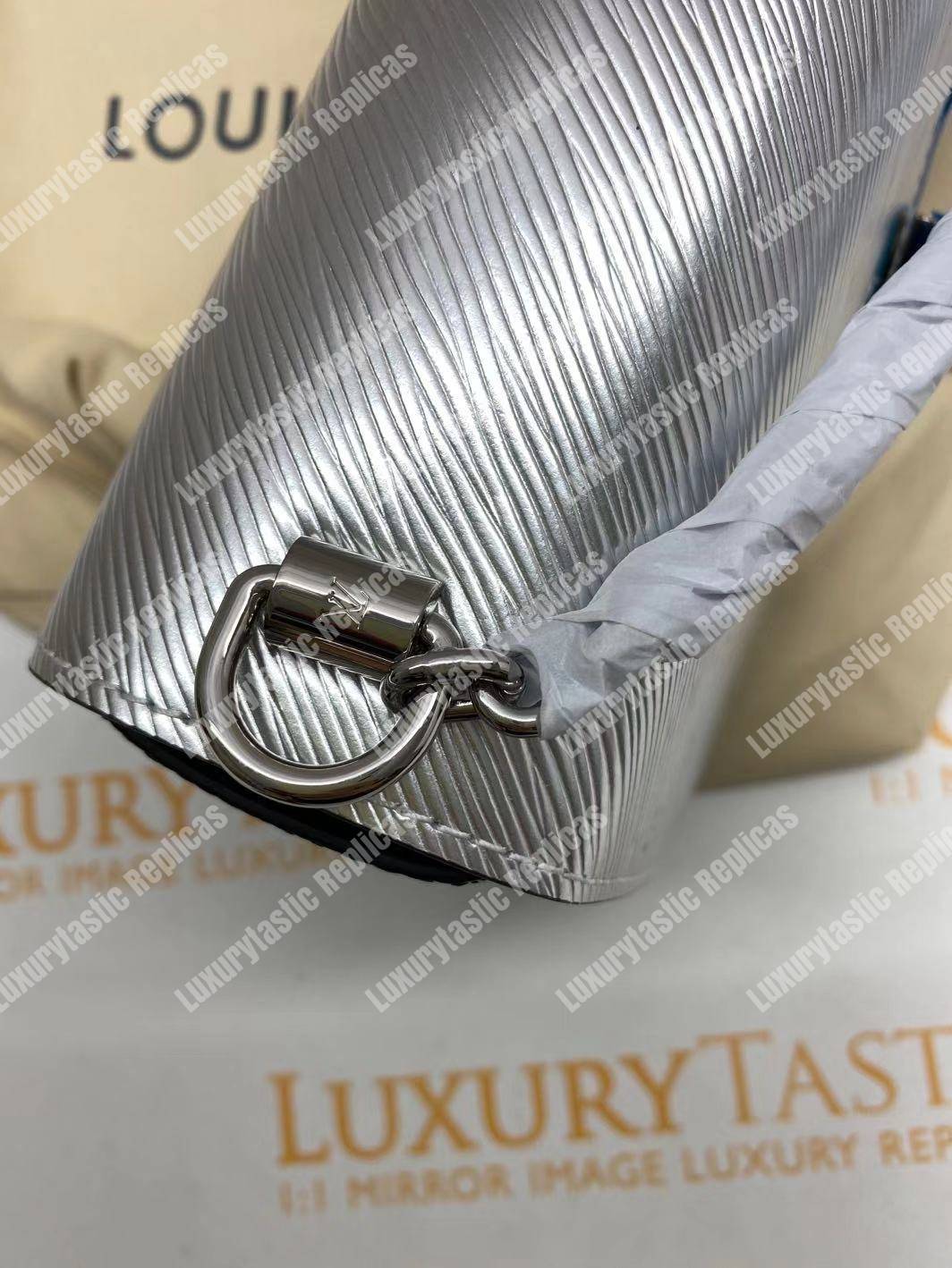 LV Twist MM Argento Silver