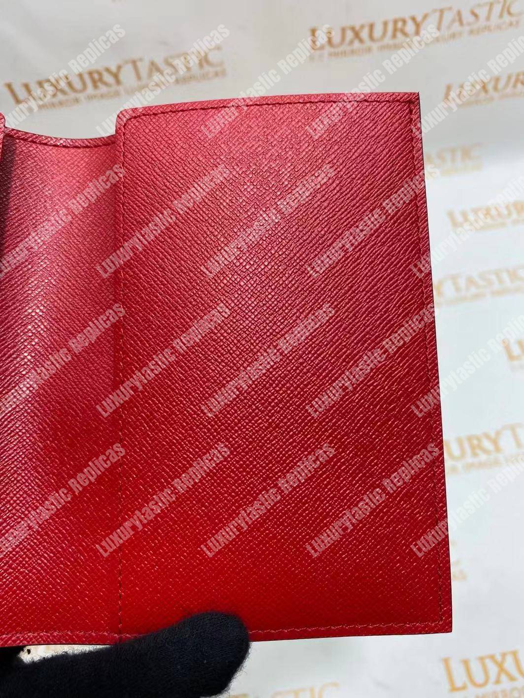 LV Passport Cover Monogram Eiffel Tower