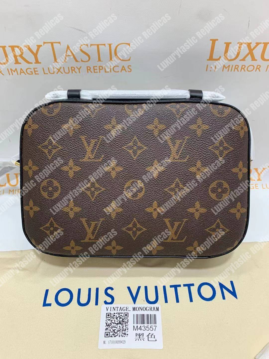 LV Saintonge Monogram Noir