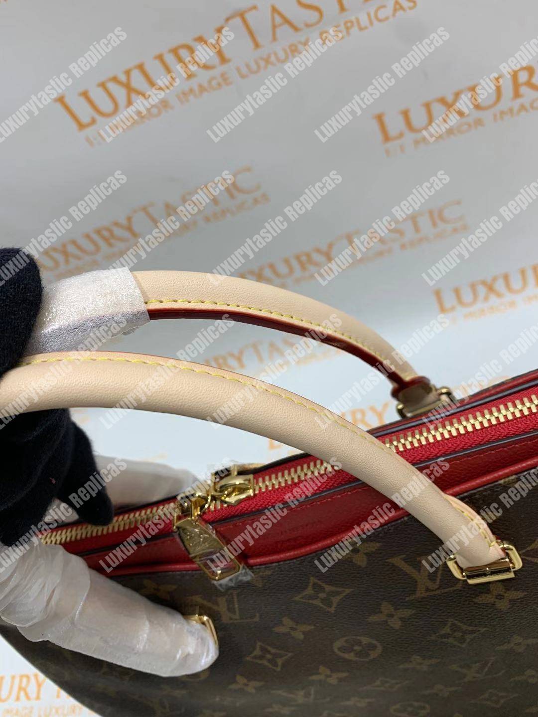 LV Pallas Bag Monogram Canvas Cherry
