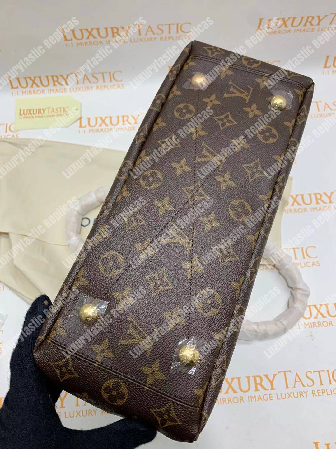 LV Pallas Bag Monogram Canvas Cherry