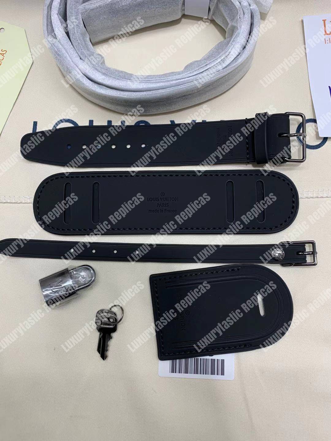 LV Keepall Bandouliere 45 Monogram Eclipse