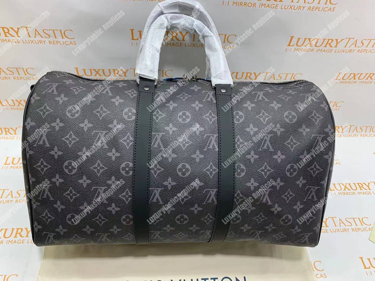 LV Keepall Bandouliere 45 Monogram Eclipse