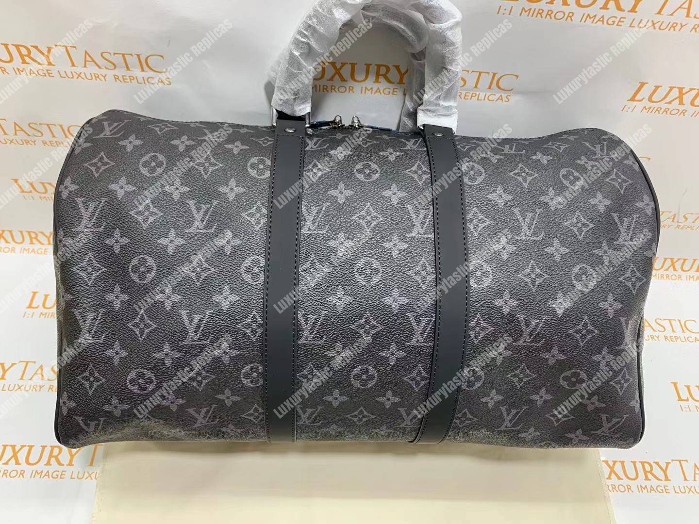 LV Keepall Bandouliere 45 Monogram Eclipse