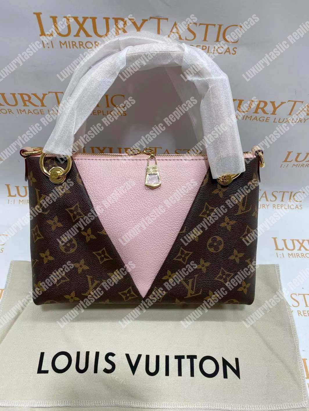 LV V Tote BB Monogram Rose Poudre