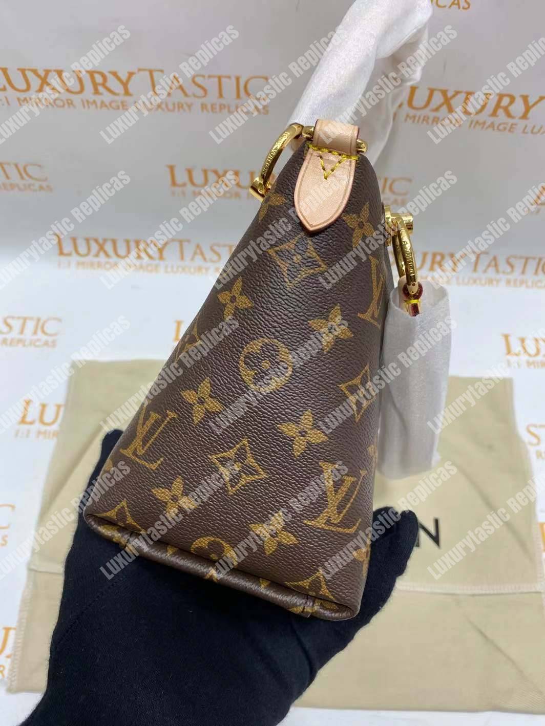 LV V Tote BB Monogram Rose Poudre