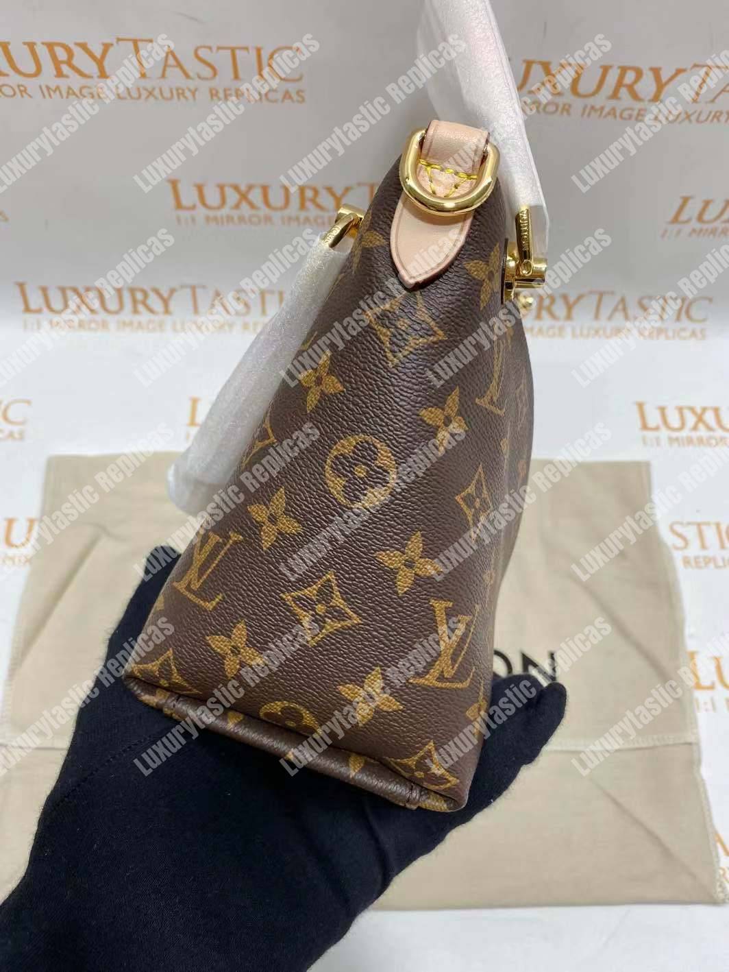 LV V Tote BB Monogram Rose Poudre
