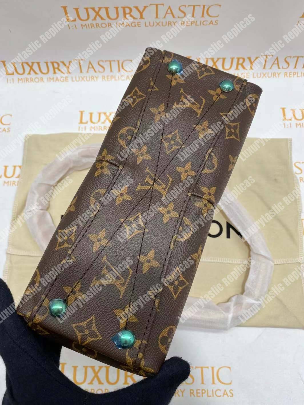 LV V Tote BB Monogram Rose Poudre