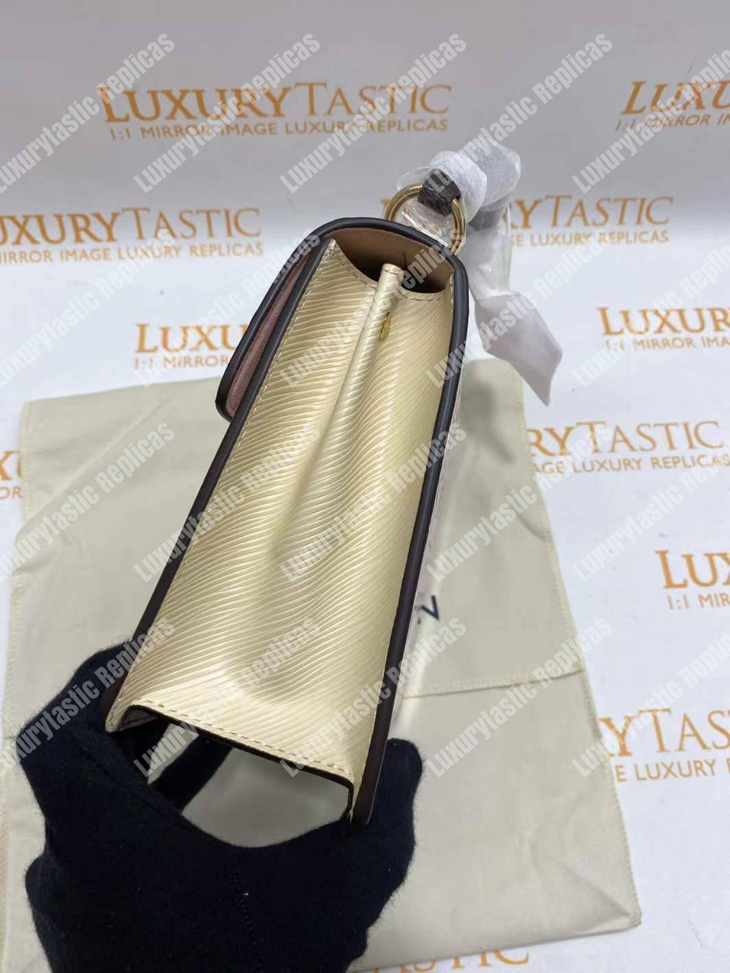 LV Spring Street Monogram Vernis Rose Ballerine