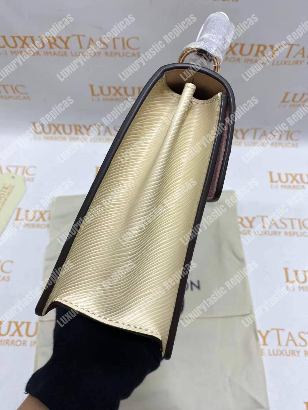 LV Spring Street Monogram Vernis Rose Ballerine