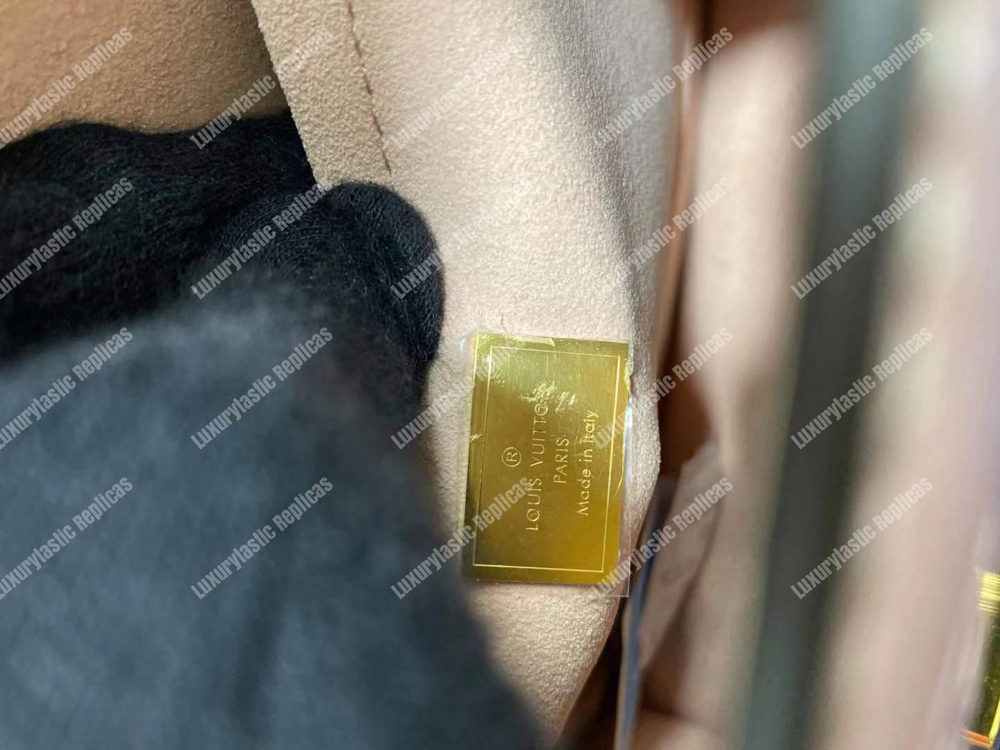 LV Spring Street Monogram Vernis Rose Ballerine