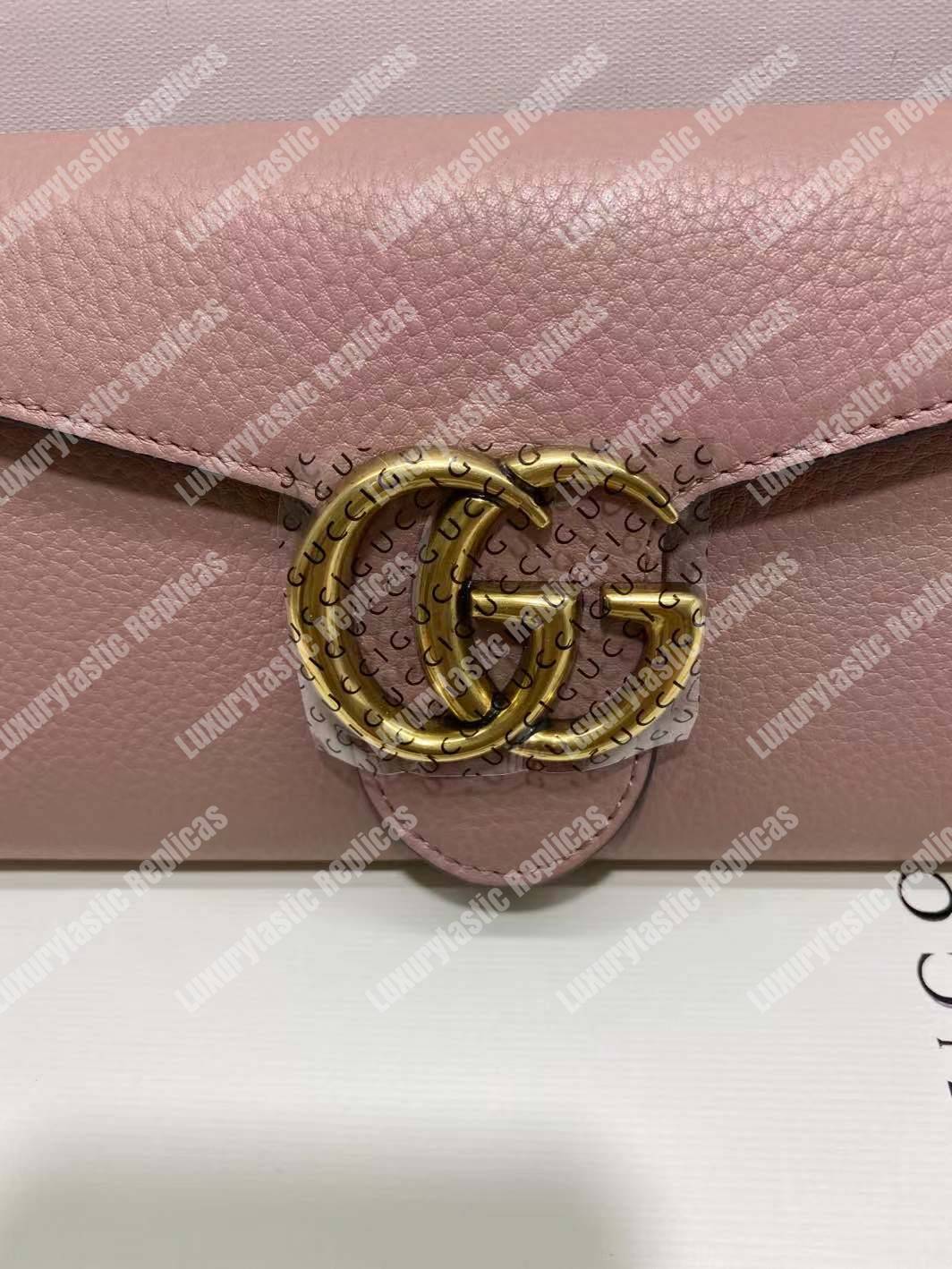 G*u*i gg marmont continental wallet magnolia