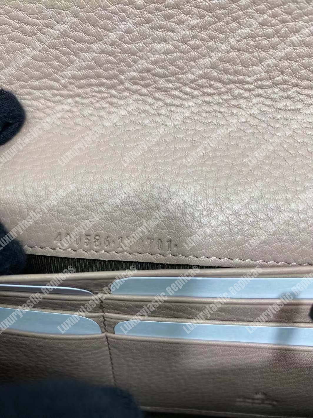 G*u*i gg marmont continental wallet magnolia