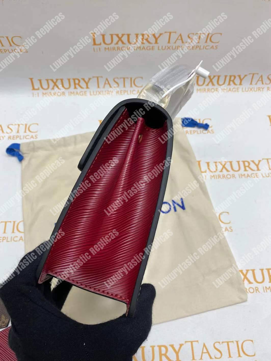 LV Spring Street Monogram Vernis Champagne Métallisé