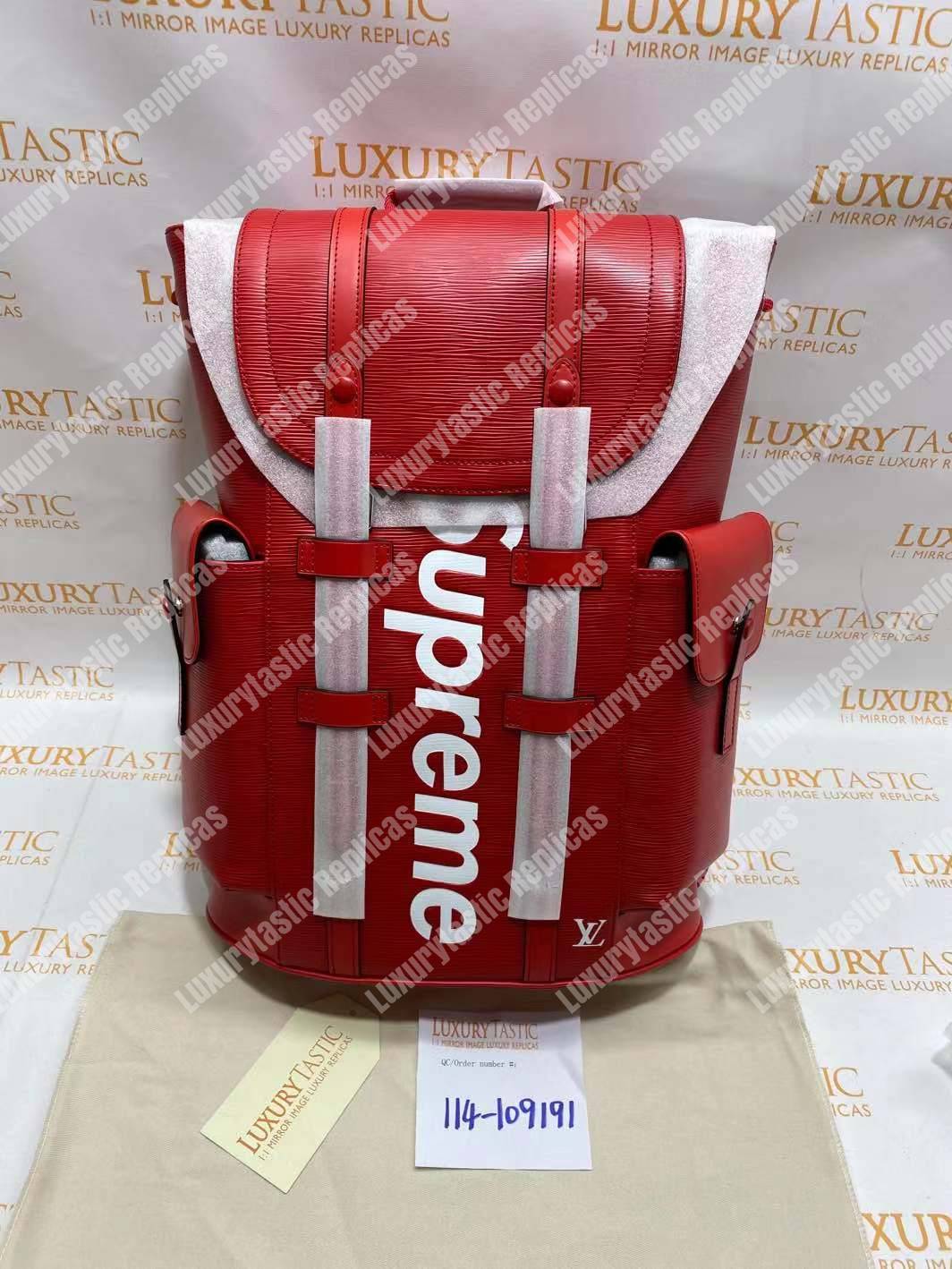 l**is V*t*n x sup*e christopher pm epi leather red