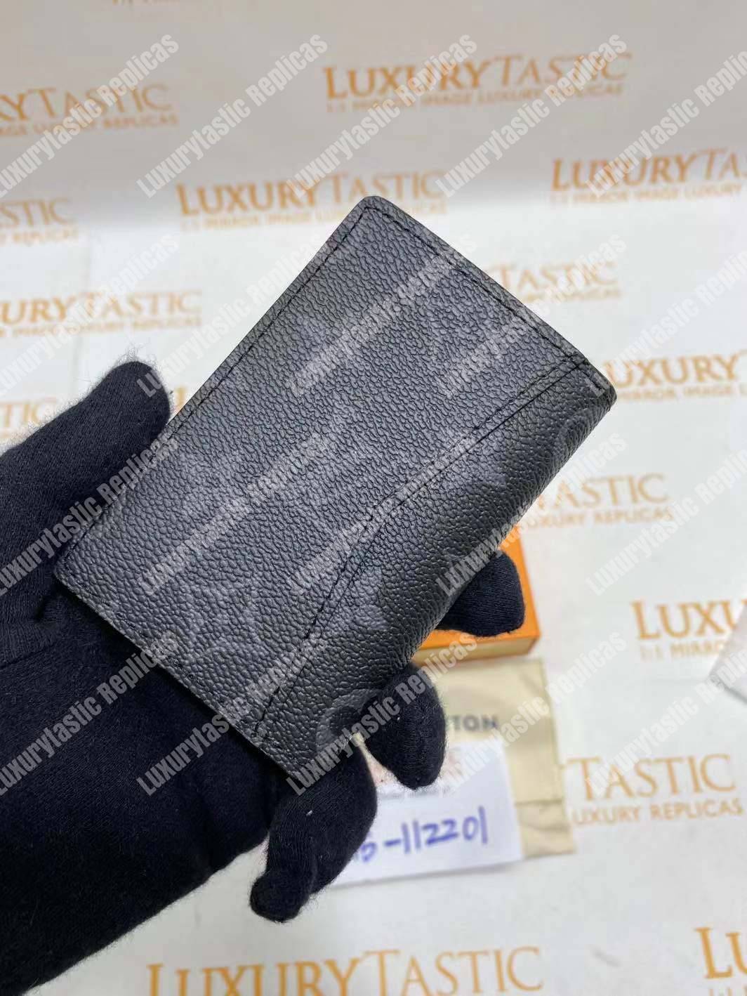 LV Pocket Organizer Monogram Eclipse Canvas