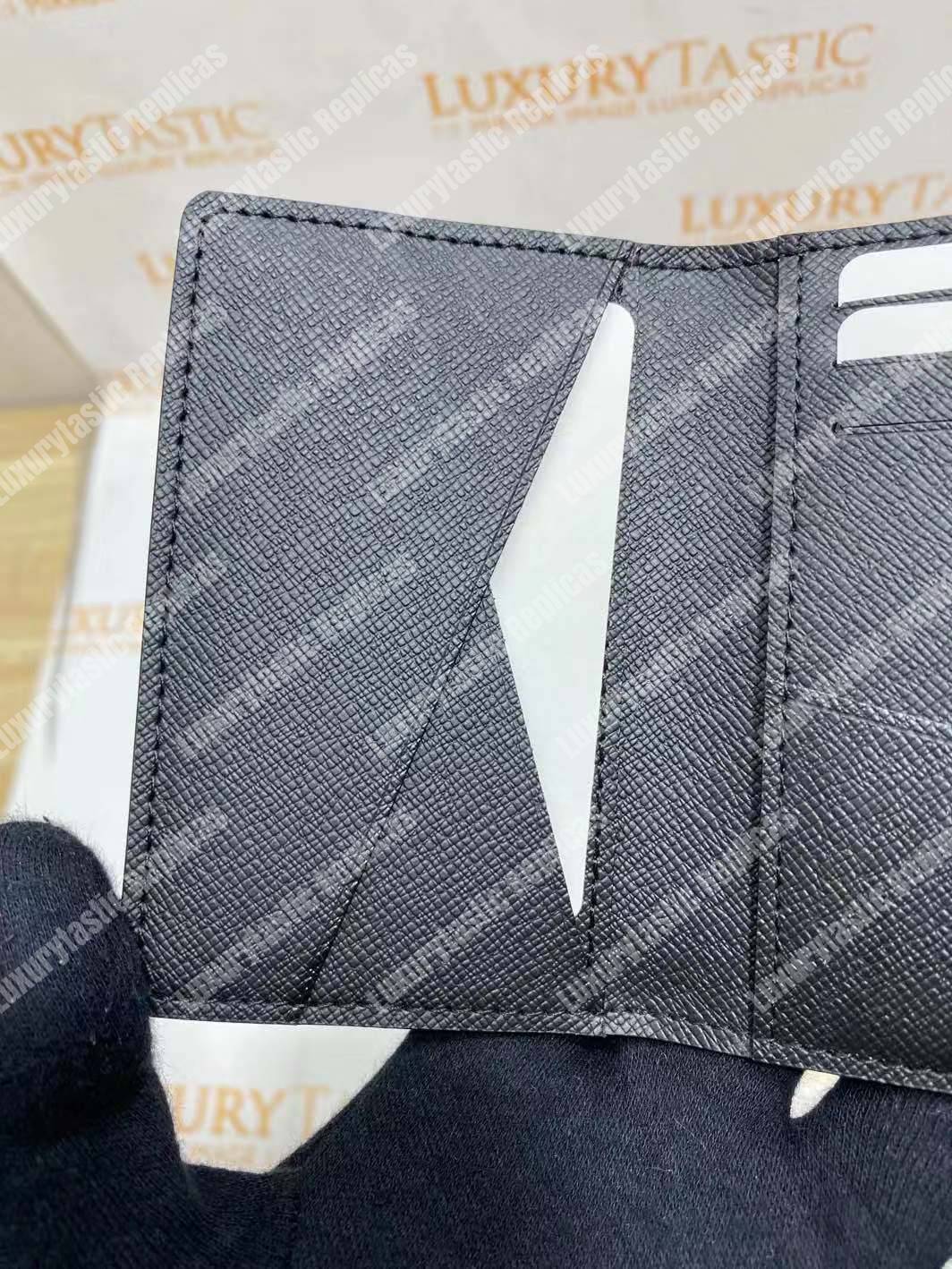 LV Pocket Organizer Monogram Eclipse Canvas