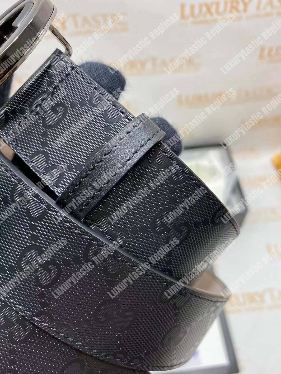G*u*i gg imprime belt with g buckle