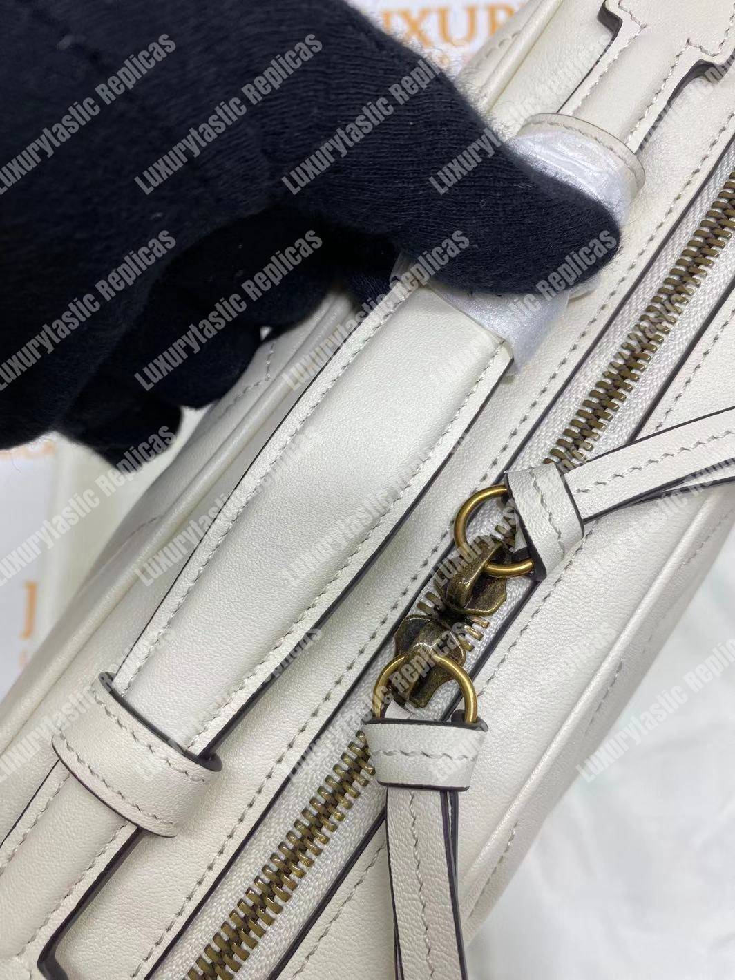 G*u*i gg marmont small shoulder bag white